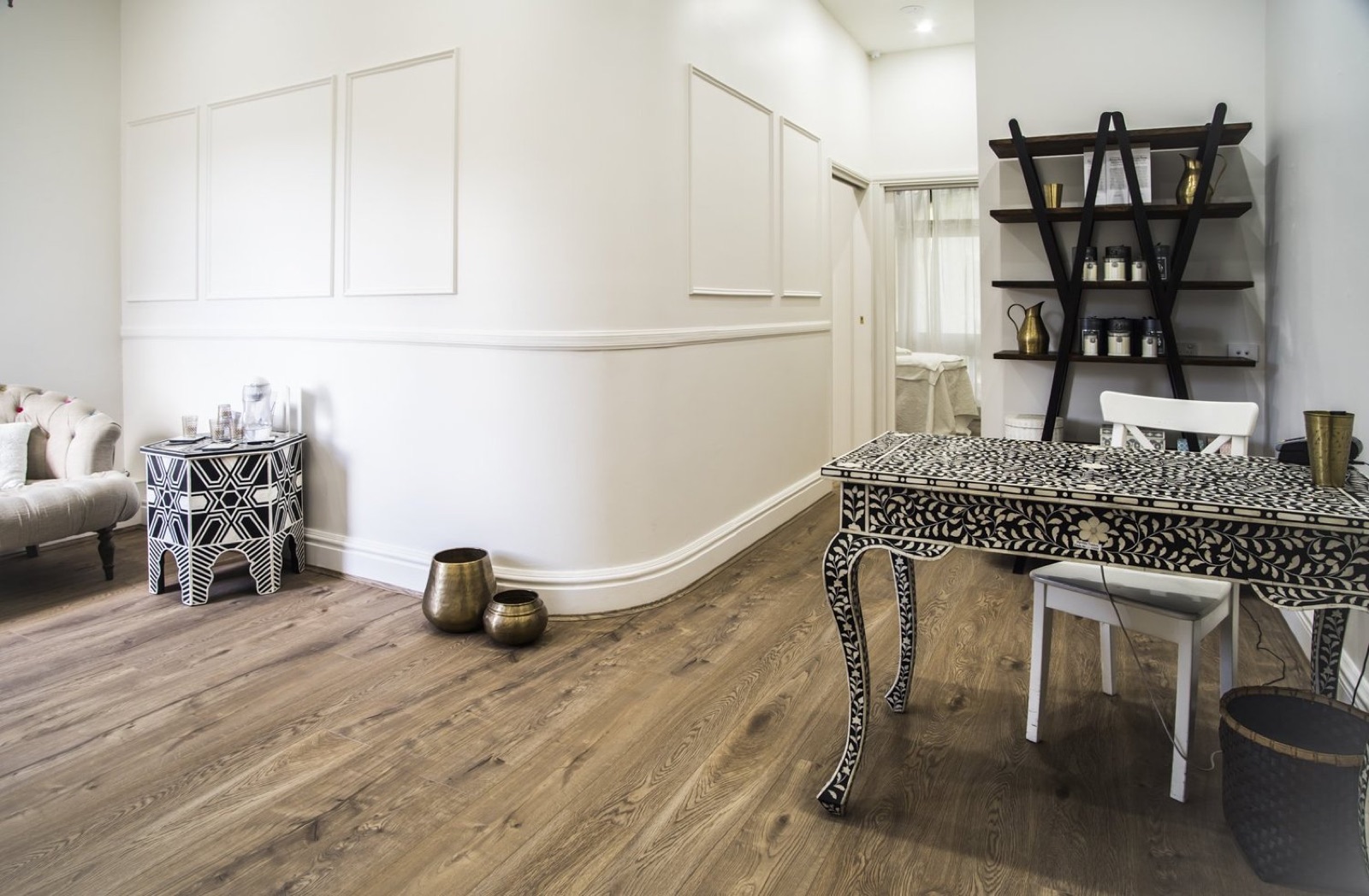 Skin Body Health clinic reception in Woollahra