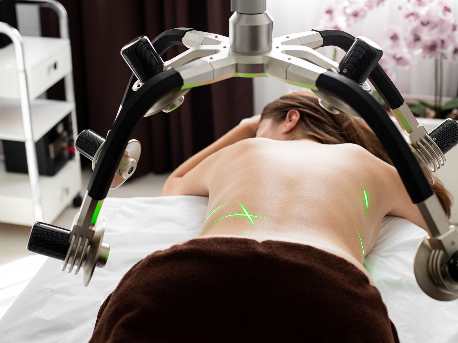 EMS body sculpting treatment